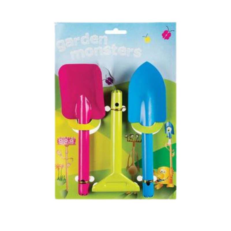 Garden Monsters - Kid Toolset 3PCE