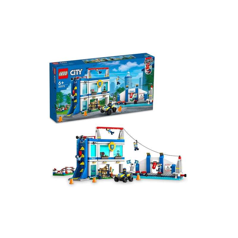 LEGO City Police Training Academy 60372 Building Toy Set (823 Pieces)