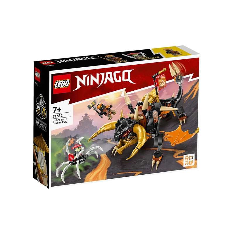 LEGO® NINJAGO® Coles Earth Dragon EVO 71782 Building Toy Set (285 Pieces)