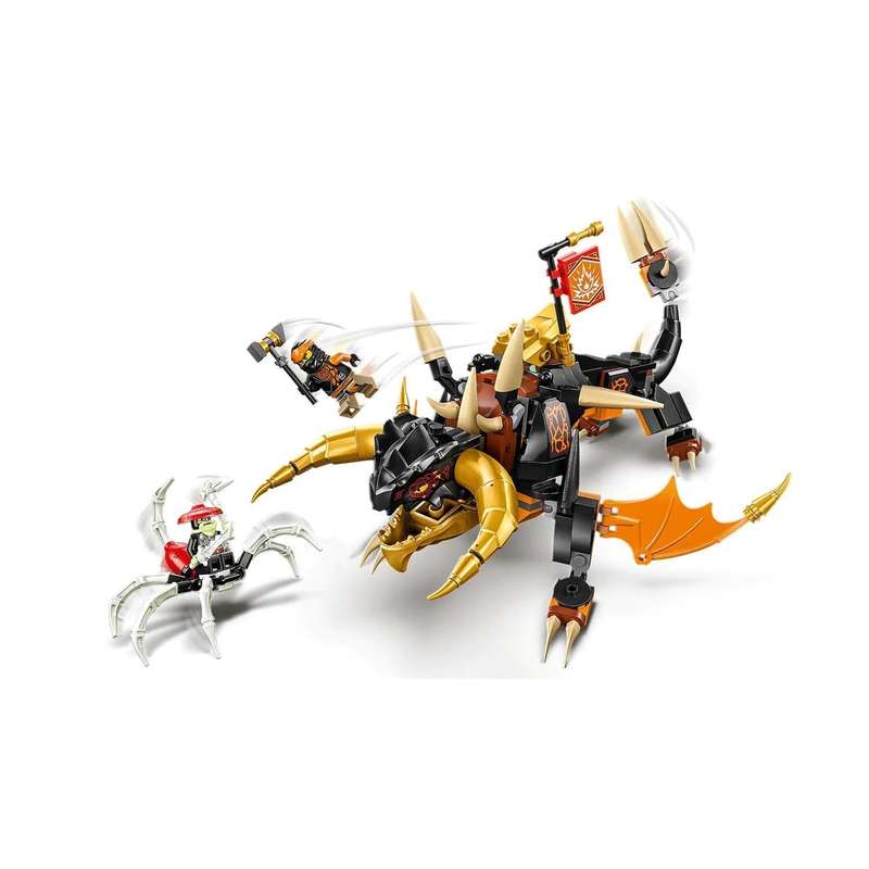 LEGO® NINJAGO® Coles Earth Dragon EVO 71782 Building Toy Set (285 Pieces)