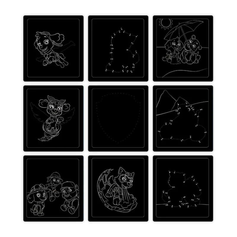 Melissa & Doug Paw Patrol Scratch Art Pad - Set of 3
