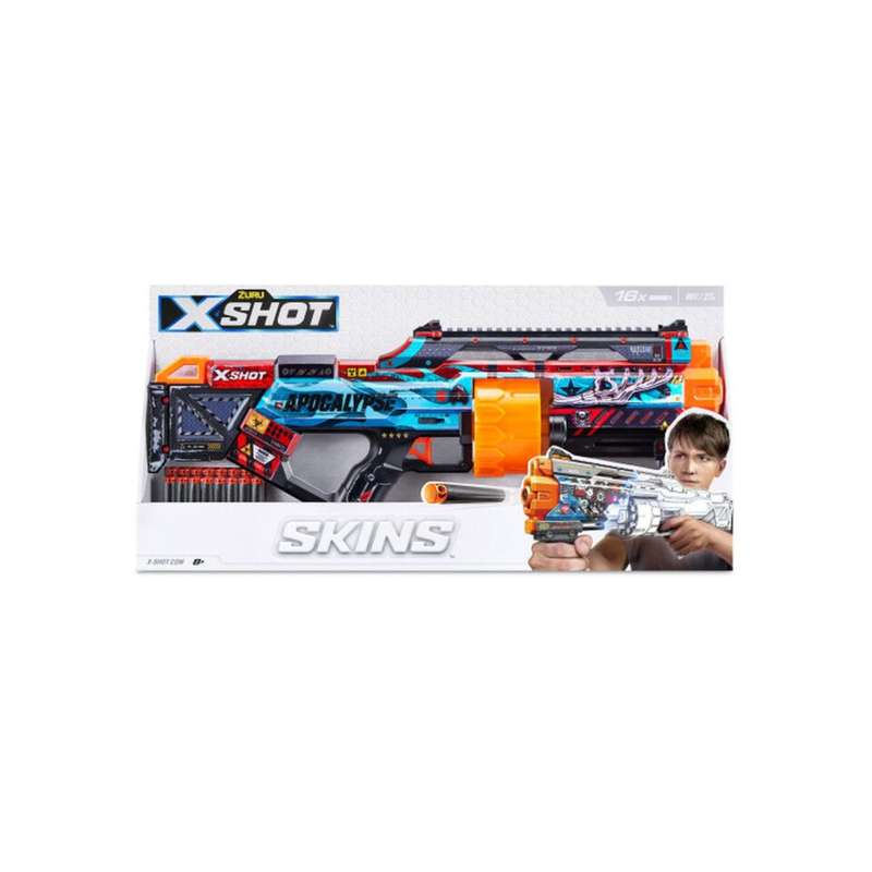 X-SHOT-SKINS-LAST STAND (16 Darts) Assorted Colours