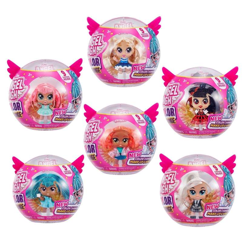 Zuru Itty Bitty Prettys Angel High Series 2 Blind Box - 6 Pack