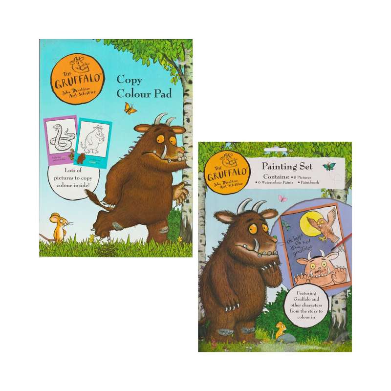 The Gruffalo Activity Set with Copy Colour, Colour and Painting Set
