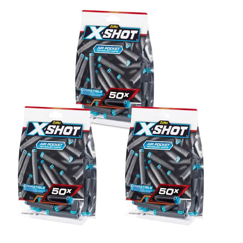 Zuru X-Shot Excel Darts 3x Refill Packs (150 Darts)