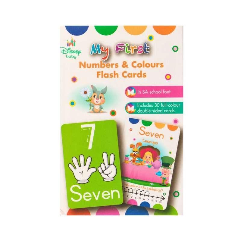 Disney Baby Flash Cards - Numbers & Colours