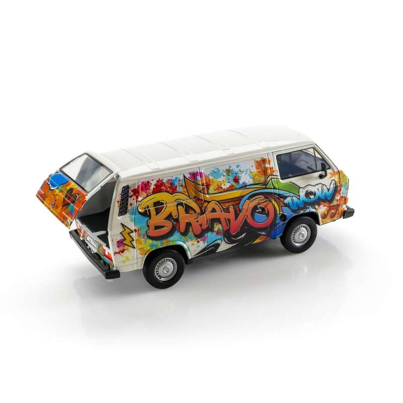 Motormax Volkswagen Type2 (T3) Graffiti Scale 1:24