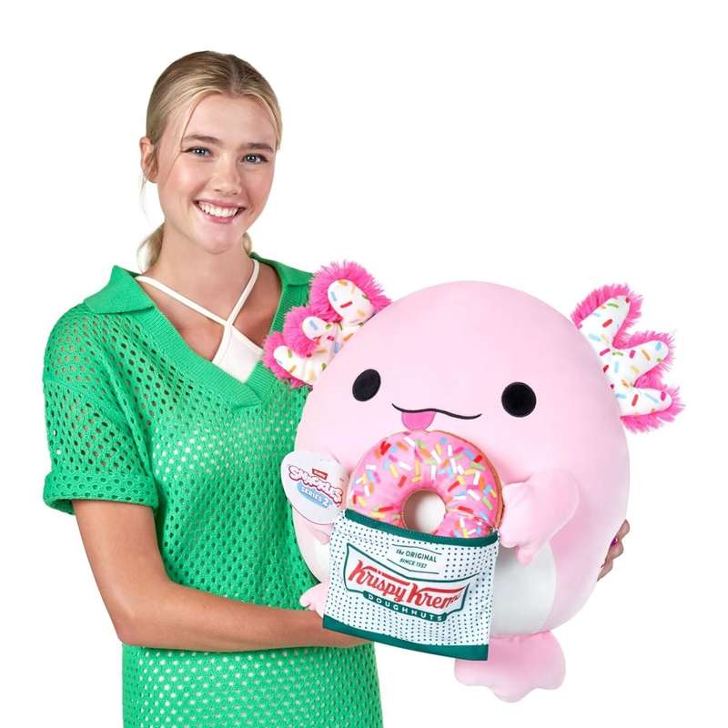 ZURU 36cm SNACKLES-PLUSH -SERIES 2 - Krispy Kream