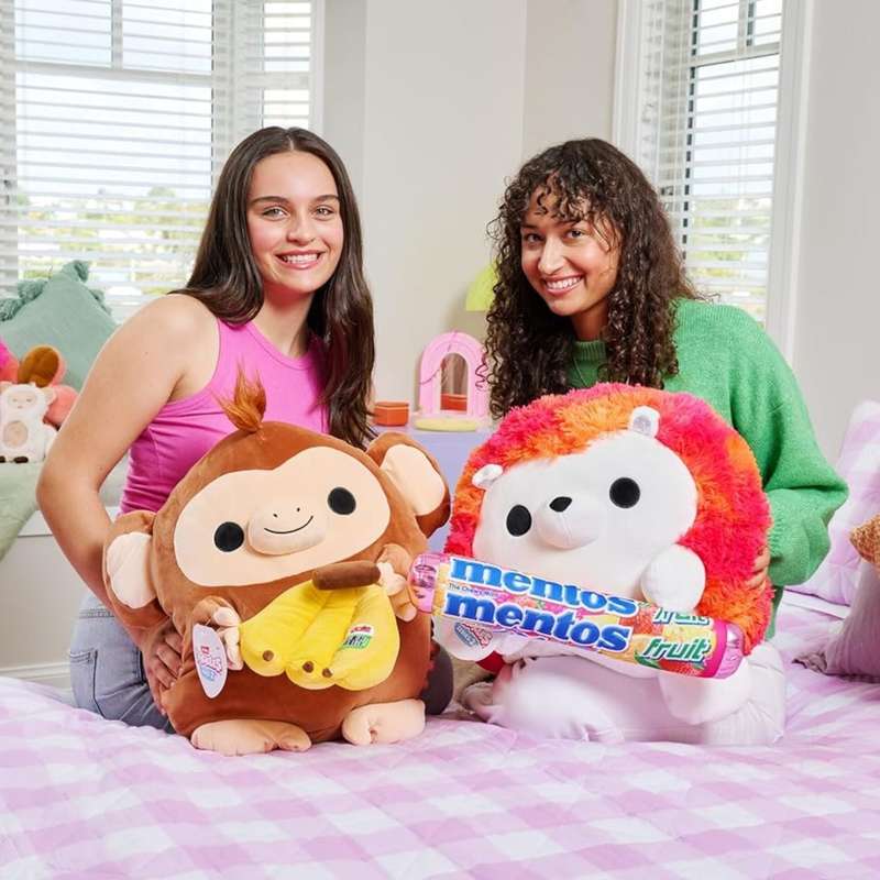 ZURU 36cm SNACKLES-PLUSH -SERIES 2 - Monkey and Dole Banana
