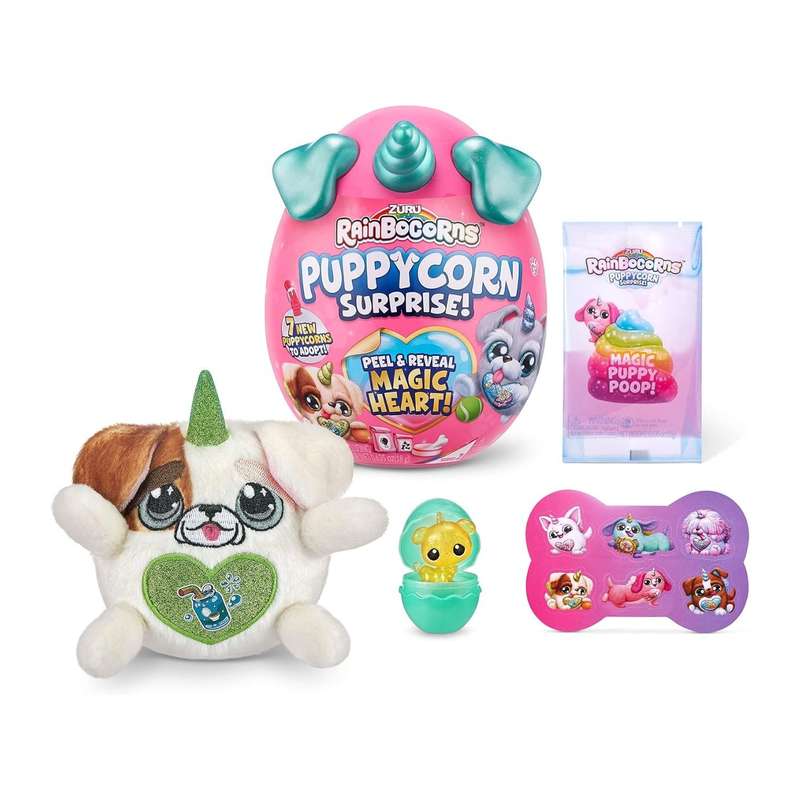 ZURU Rainbocorns Series 2 Puppycorn Surprise Egg 7 Piece
