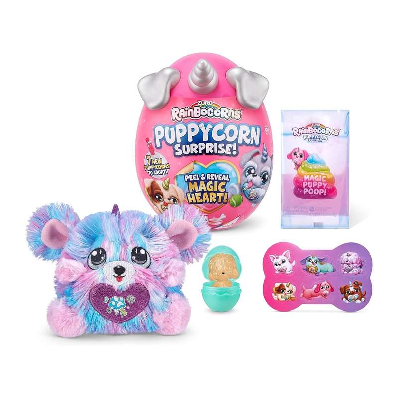 ZURU Rainbocorns Series 2 Puppycorn Surprise Egg 7 Piece
