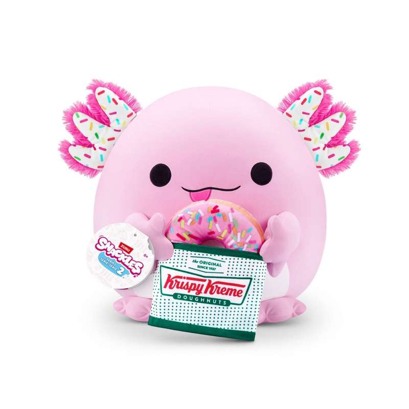ZURU 36cm SNACKLES-PLUSH -SERIES 2 - Krispy Kream