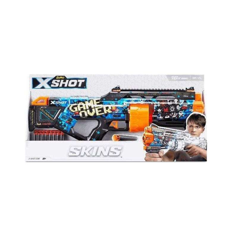 X-SHOT-SKINS-LAST STAND (16 Darts) Assorted Colours