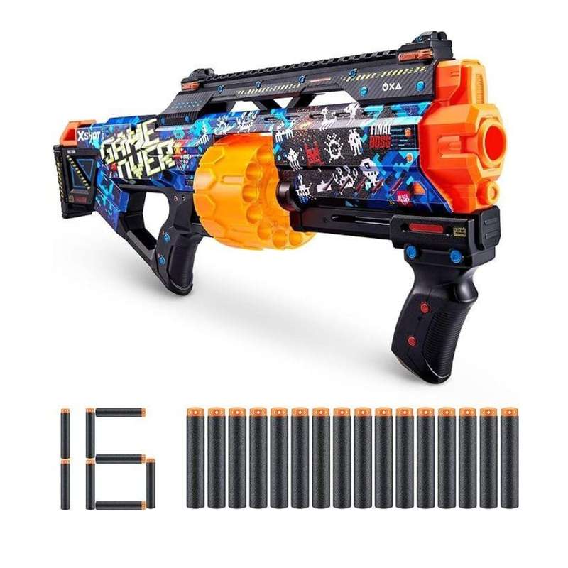 X-SHOT-SKINS-LAST STAND (16 Darts) Assorted Colours