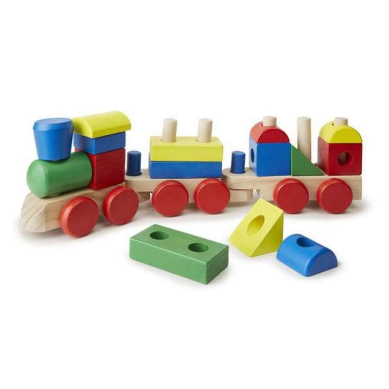 Melissa & Doug Stacking Train Toddler Toy