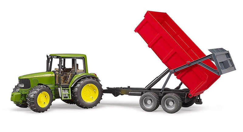 Bruder John Deere 6920 Tractor With Tipping Trailer