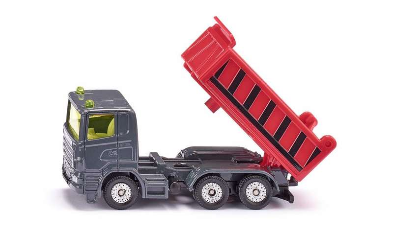 Siku Truck With Dumper Body And Tipping Trailer Scale 1:87