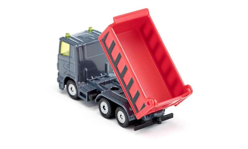 Siku Truck With Dumper Body And Tipping Trailer Scale 1:87