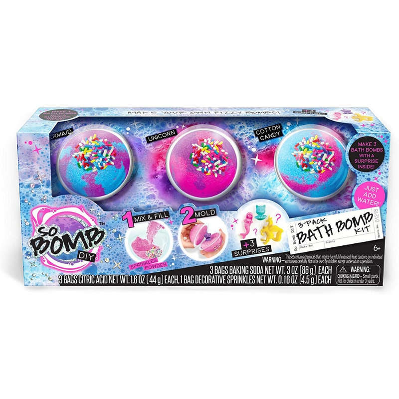 So Bomb DIY Bath Bomb Kit 3 Pack - Cosmic