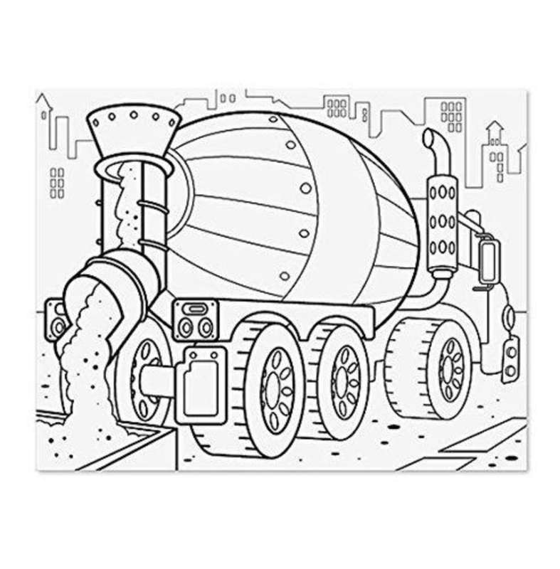 Melissa & Doug Jumbo Coloring Pad Vehicles