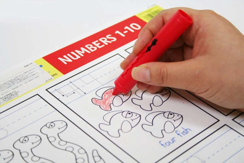 Melissa & Doug Numbers 1-10 Write-A-Mat