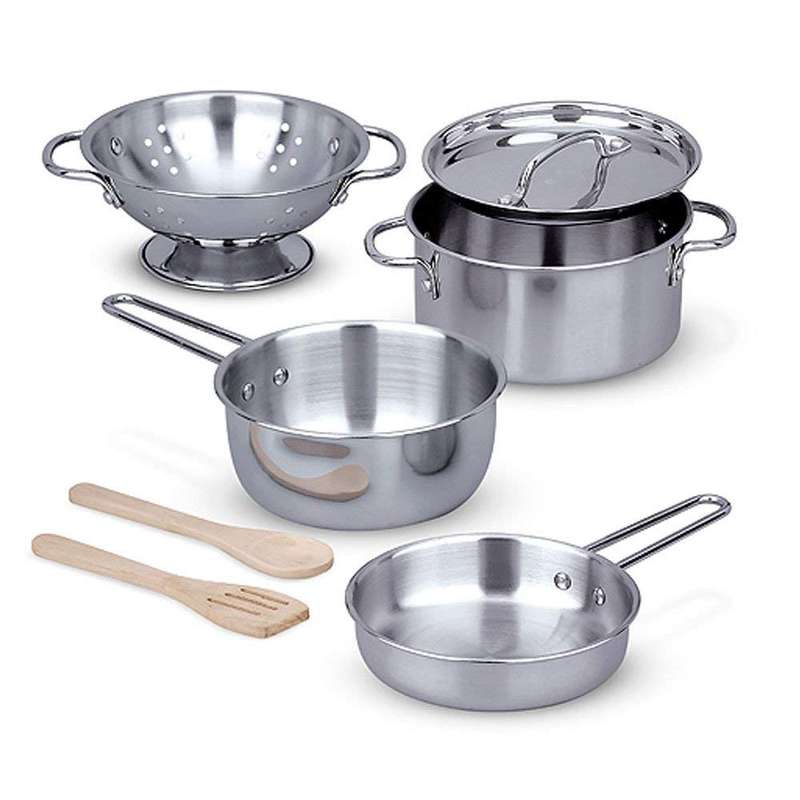 Melissa & Doug Let's Play House Pots And Pans Set