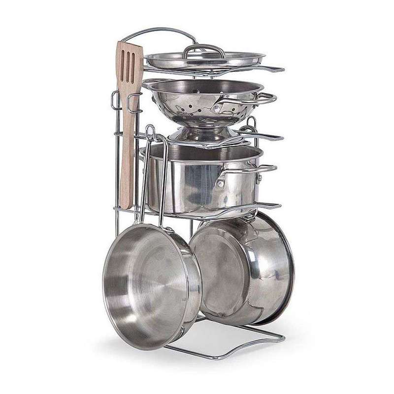 Melissa & Doug Let's Play House Pots And Pans Set