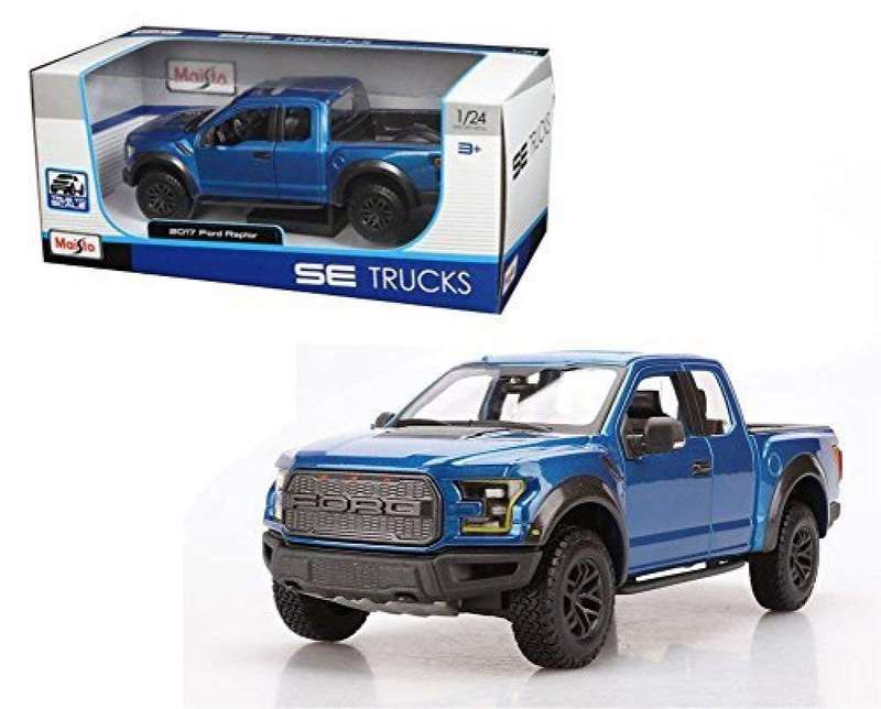 Maisto 1/24 Ford F-150 Raptor Blue