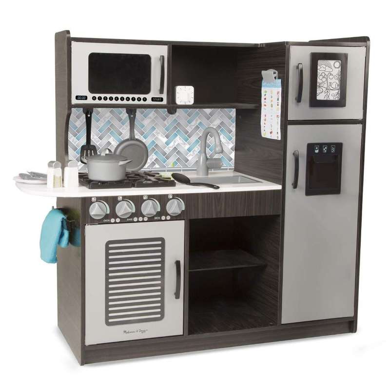 Melissa & Doug Chef's Play Kitchen Charcoal
