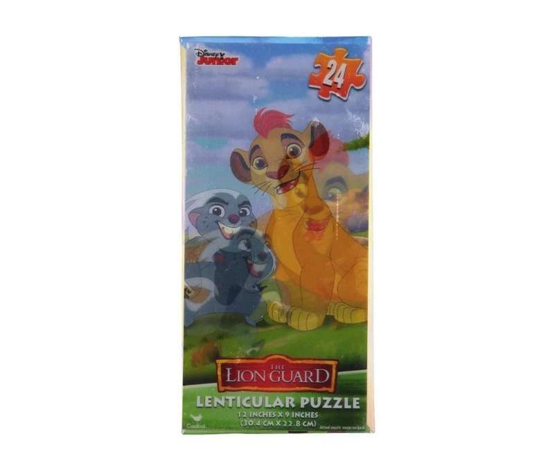 Lion Guard Lenticular Tower Puzzle