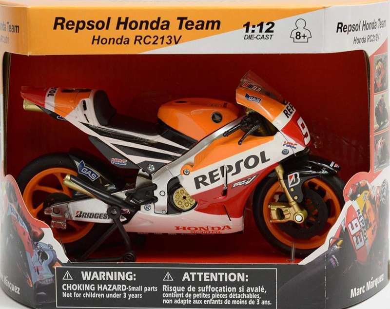 NewRay Repsol Honda Team RC213V Marc Marquez Nr93 Scale 1:12