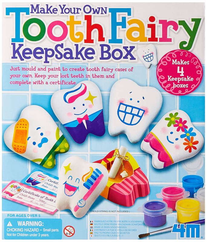 4M Make Your Own Tooth Fairy Keepsake Box