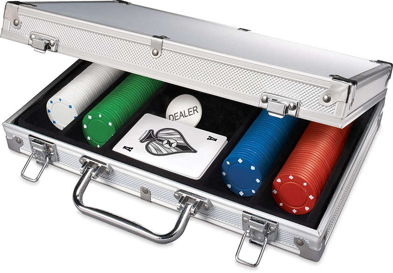 Cardinals Poker Set In Aluminuim Case (200 Two Tone Chips)