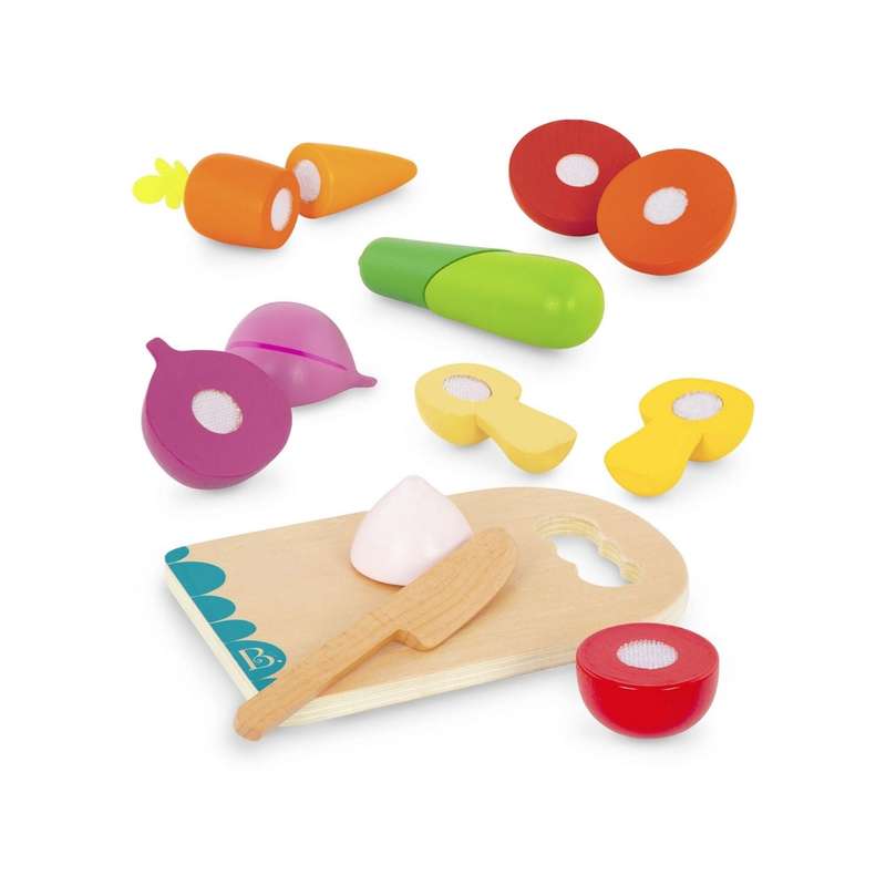 B. Toys Chop n Play Wooden Vegetables