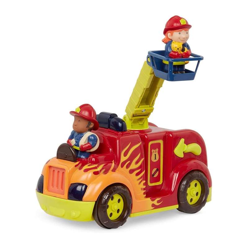 B. Toys Fire Flyer Lights & Sounds Fire Truck Open Box