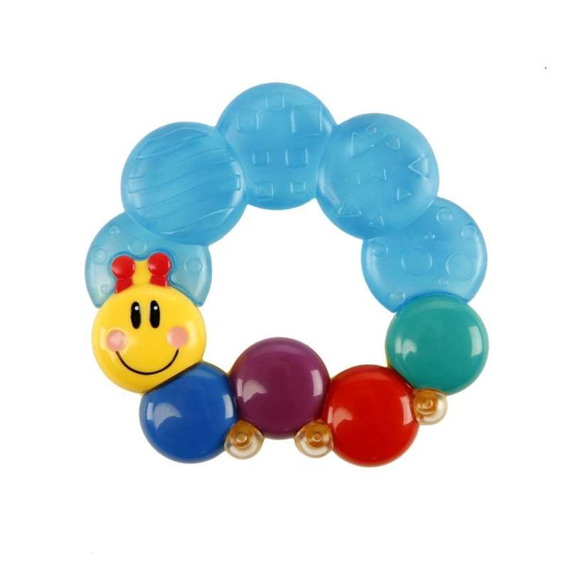 Baby Einstein Caterpillar Water Teether - Blue