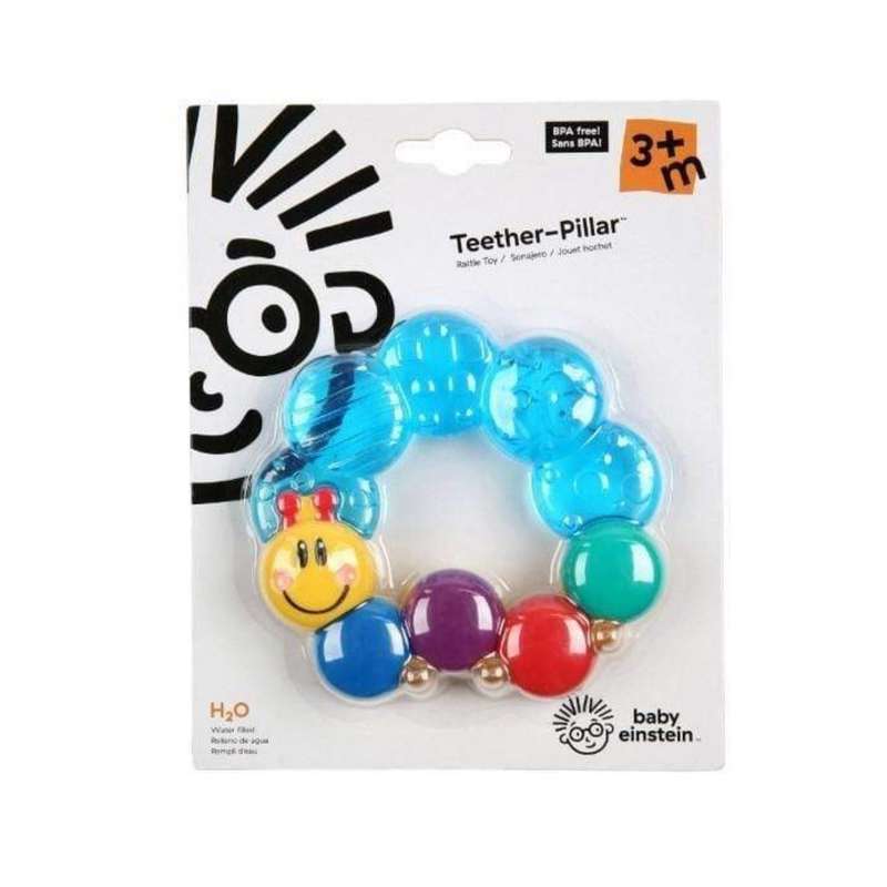 Baby Einstein Caterpillar Water Teether - Blue