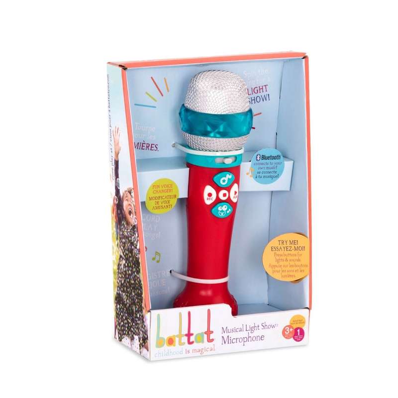 Battat Musical Light Show - Lights & Sounds Microphone