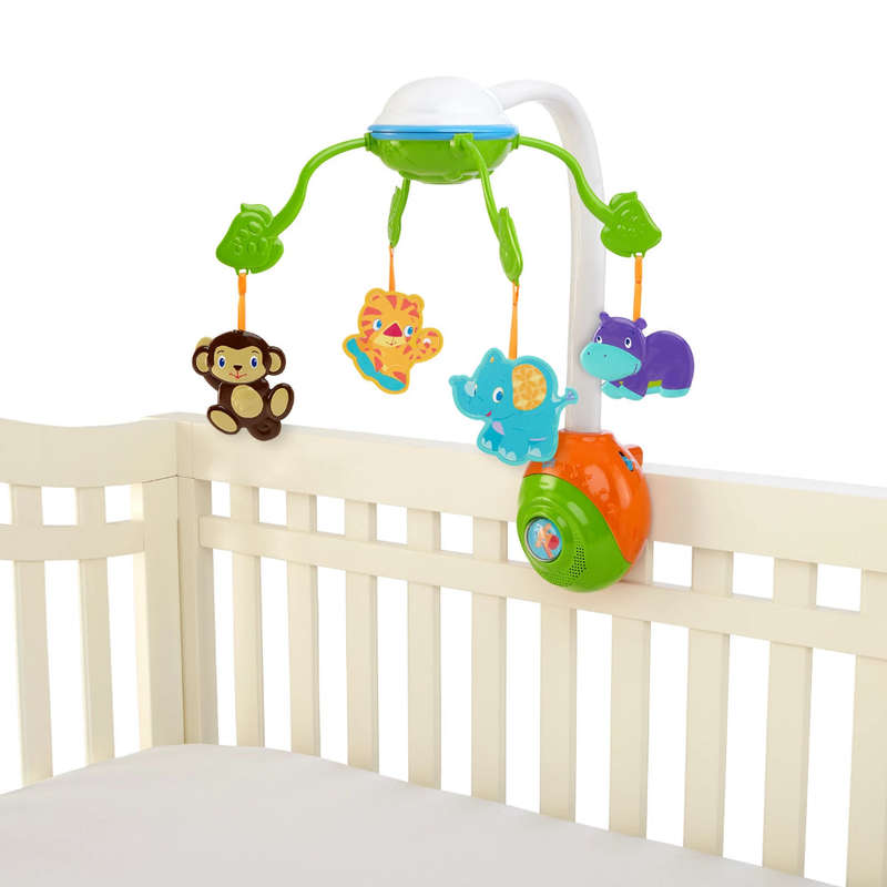 Bright Starts Soothing Safari 2 in 1 Mobile