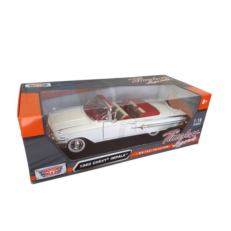 Motormax 1:18 Scale 1960 Chevrolet Impala Diecast Vehicle