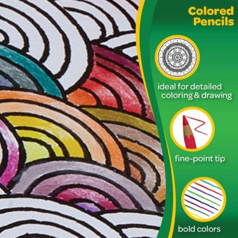 Crayola - 12 Coloured Pencils