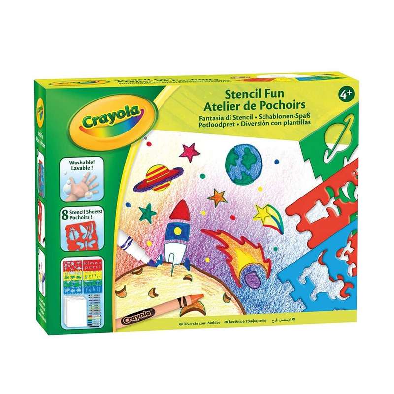 Crayola Stencil Fun Set
