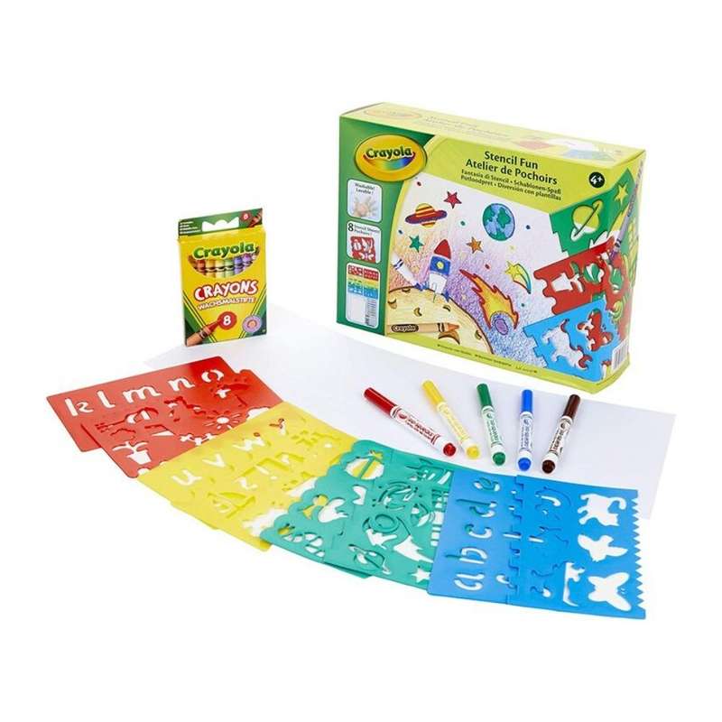 Crayola Stencil Fun Set