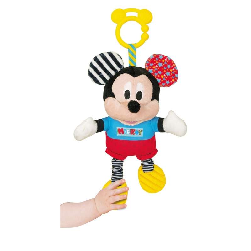Disney Baby Mickey First Activities Basic Plush Rattle