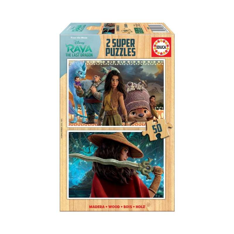 Educa Raya And The Last Dragon 2x 50 Piece