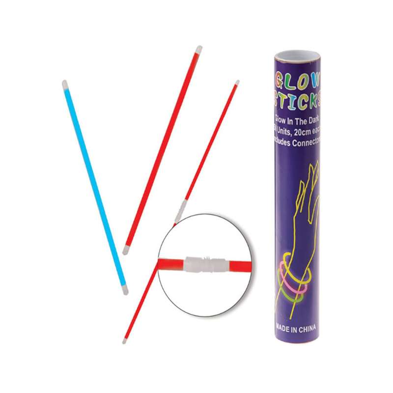 Glow Sticks  Glow in the Dark - 50 Units 20cm