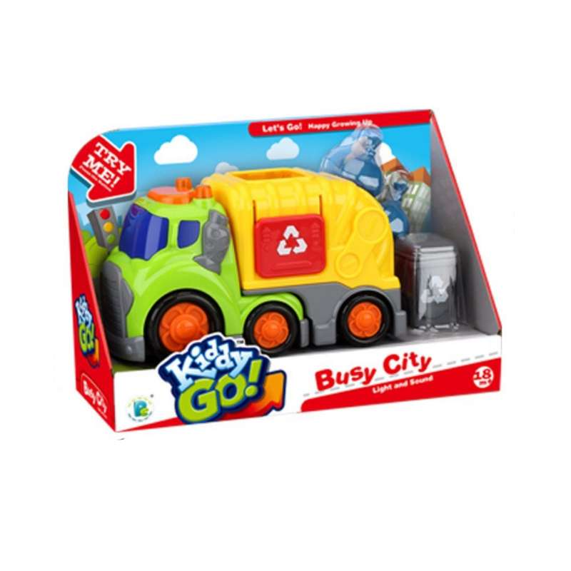 Kiddy Go! Busy City Lights & Sounds Garbage Truck