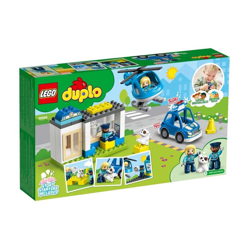LEGO® DUPLO® Rescue Police Station & Helicopter (10959)