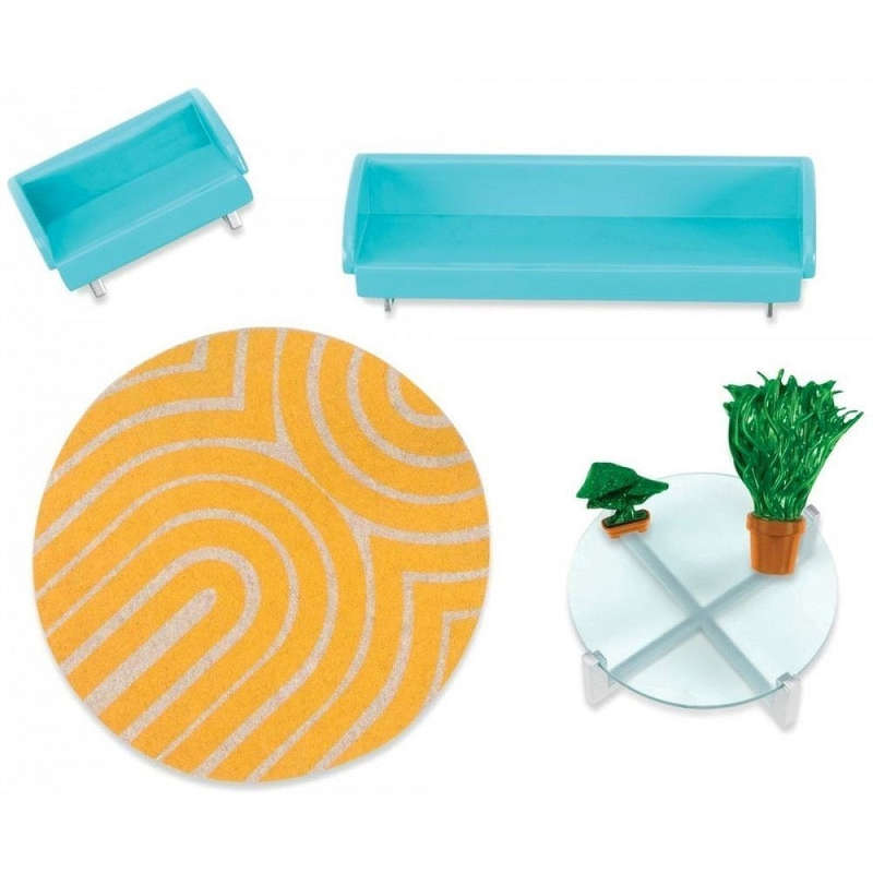 Lori Dollhouse Urban Living Room Set