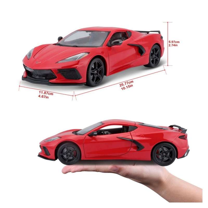 Maisto Chevrolet Corvette Stingray 2020 1:18 Scale Diecast Vehicle